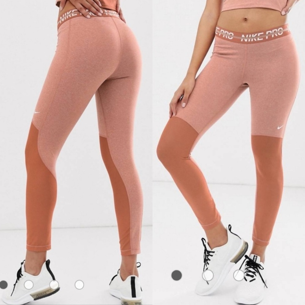 Nike Pro Training Heather Leggings